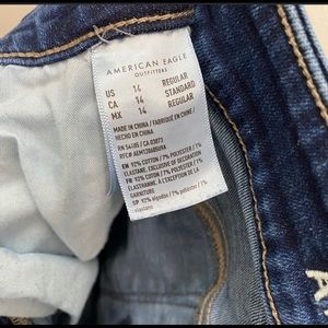 American eagle curvy girl skinny jeans
